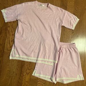 Ekouaer Pink Women’s Lounge Set